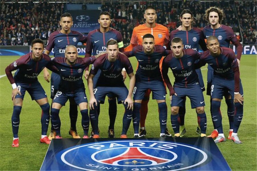 تشكيلة فريق باريس سان جيرمان