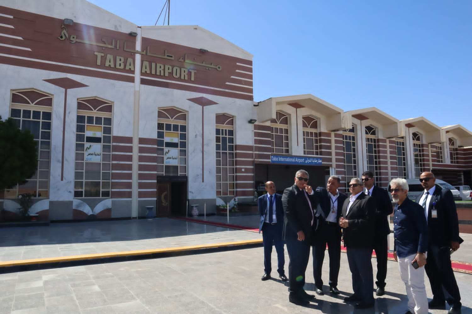 Le Comité suprême d’inspection de la sécurité inspecte les aéroports de Taba et Sharm El Sheikh