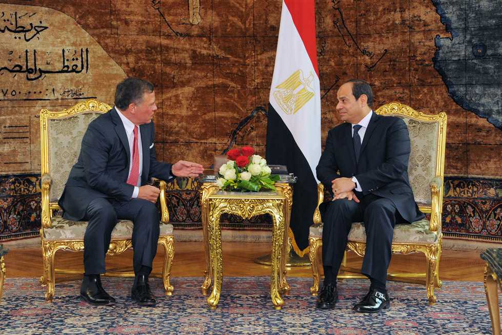 صورة أرشيفية - السيسي يستقبل ملك الأردن