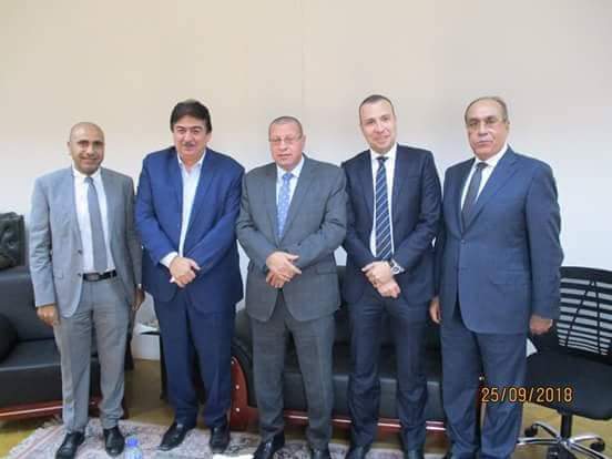 قيادات مصر للتأمين التكافلي أثناء الأحتفال بفرع مدينة نصر