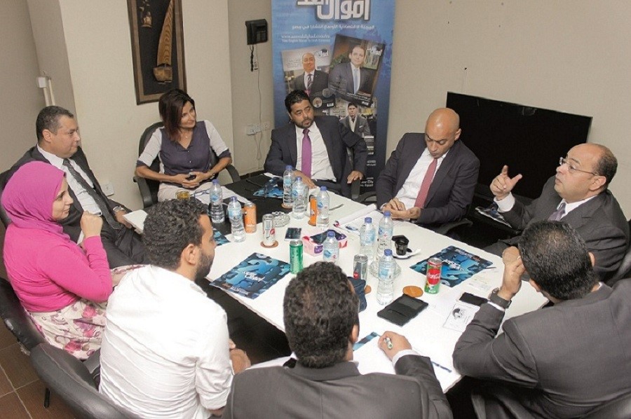 جانب من ندوة أموال الغد مع قيادات التجزئة المصرفية