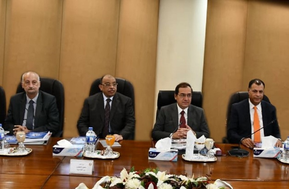 جانب من اجتماع الجمعية العمومية لشركة التعاون للبترول برئاسة وزير البترول