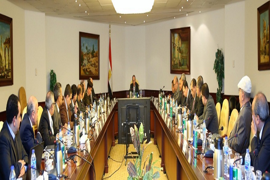 جانب من اجتماع المجلس الأعلى للأمن السيبراني وزير الاتصالات