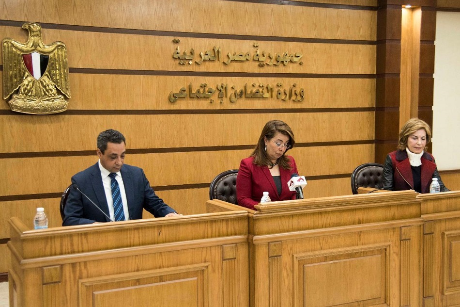 جانب من توقيع التضامن الاجتماعي وماكدونالدز وخير وبركة