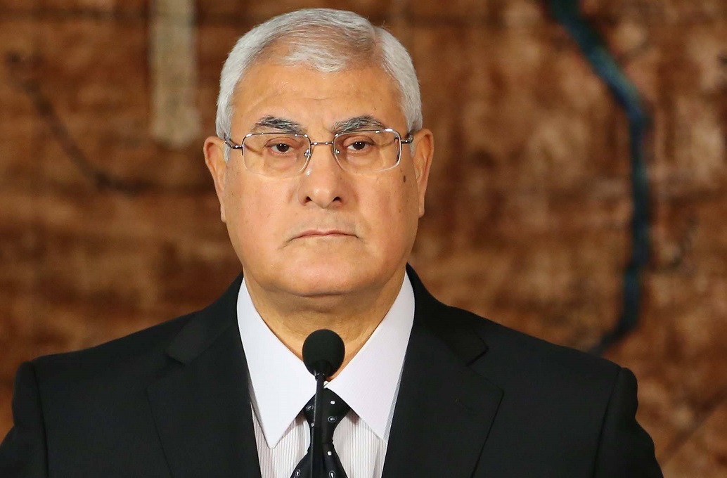 المستشار عدلي منصور