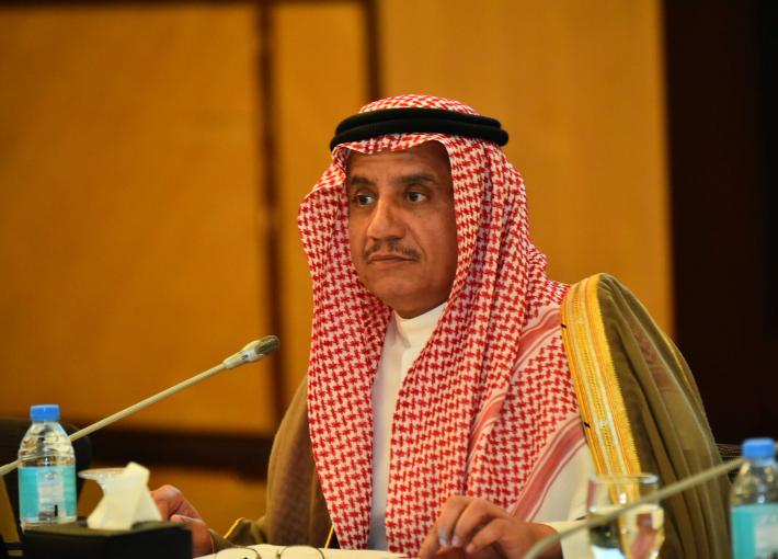 عبدالرحمن بن عبد الله الحميدي رئيس صندوق النقد العربي