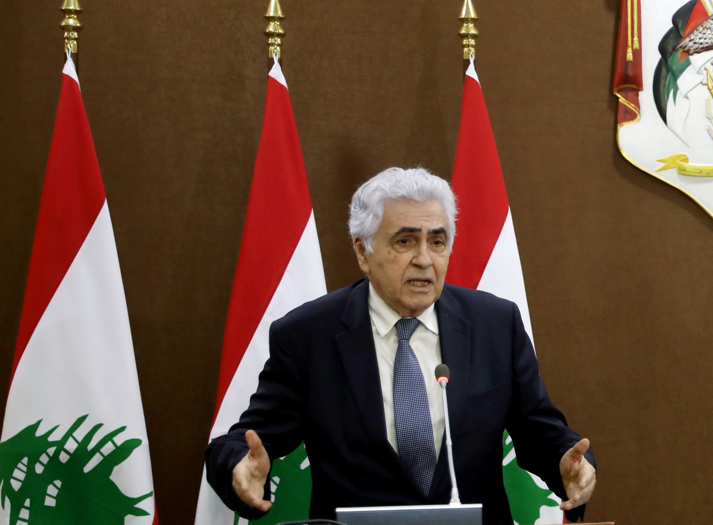 وزير الخارجية​ اللبناني المستقيل ناصيف حتى