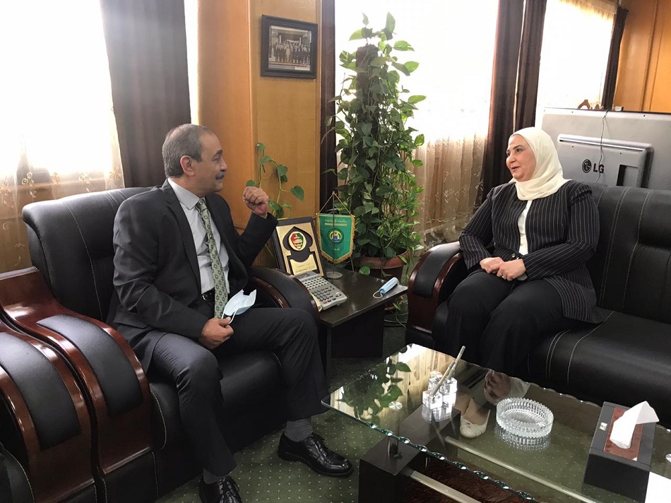 وزيرة التضامن الاجتماعي ومحافظ الإسماعيلية