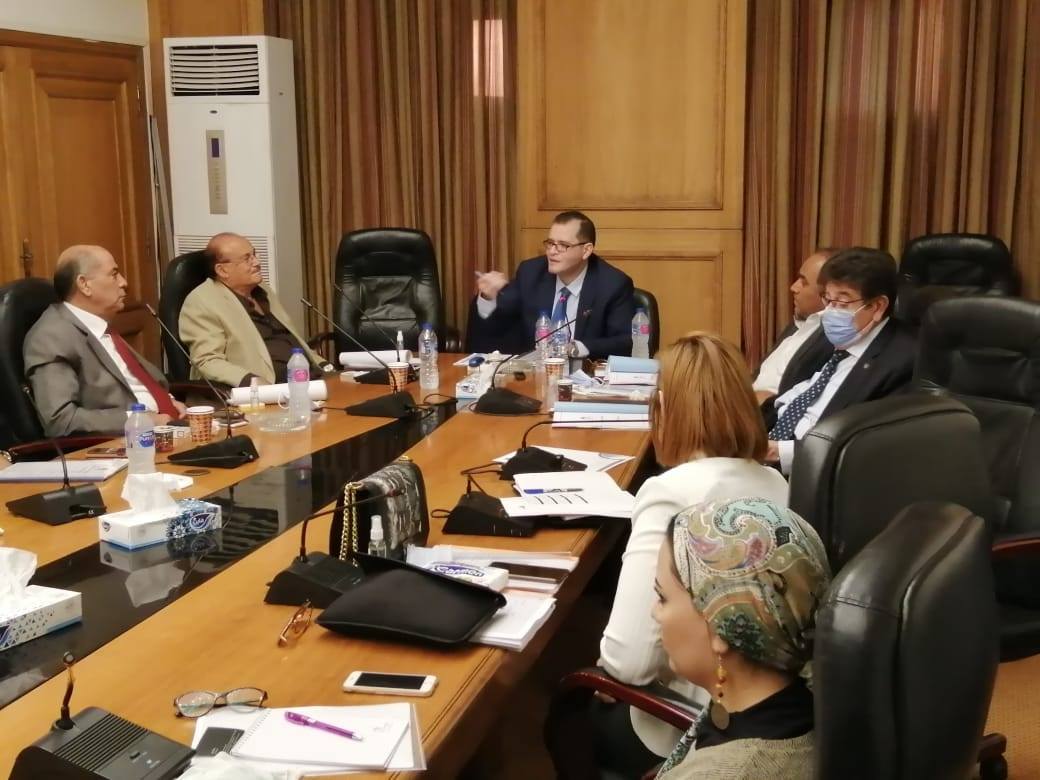 اجتماع مجلس ادارة غرفة الطباعة