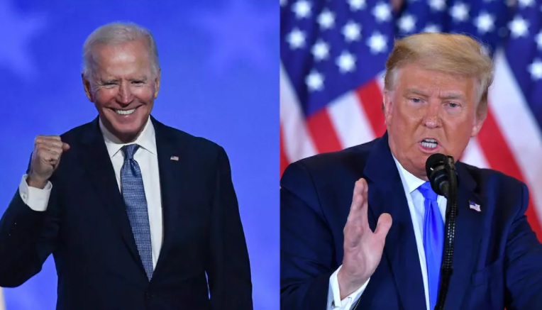ترامب وبايدن
