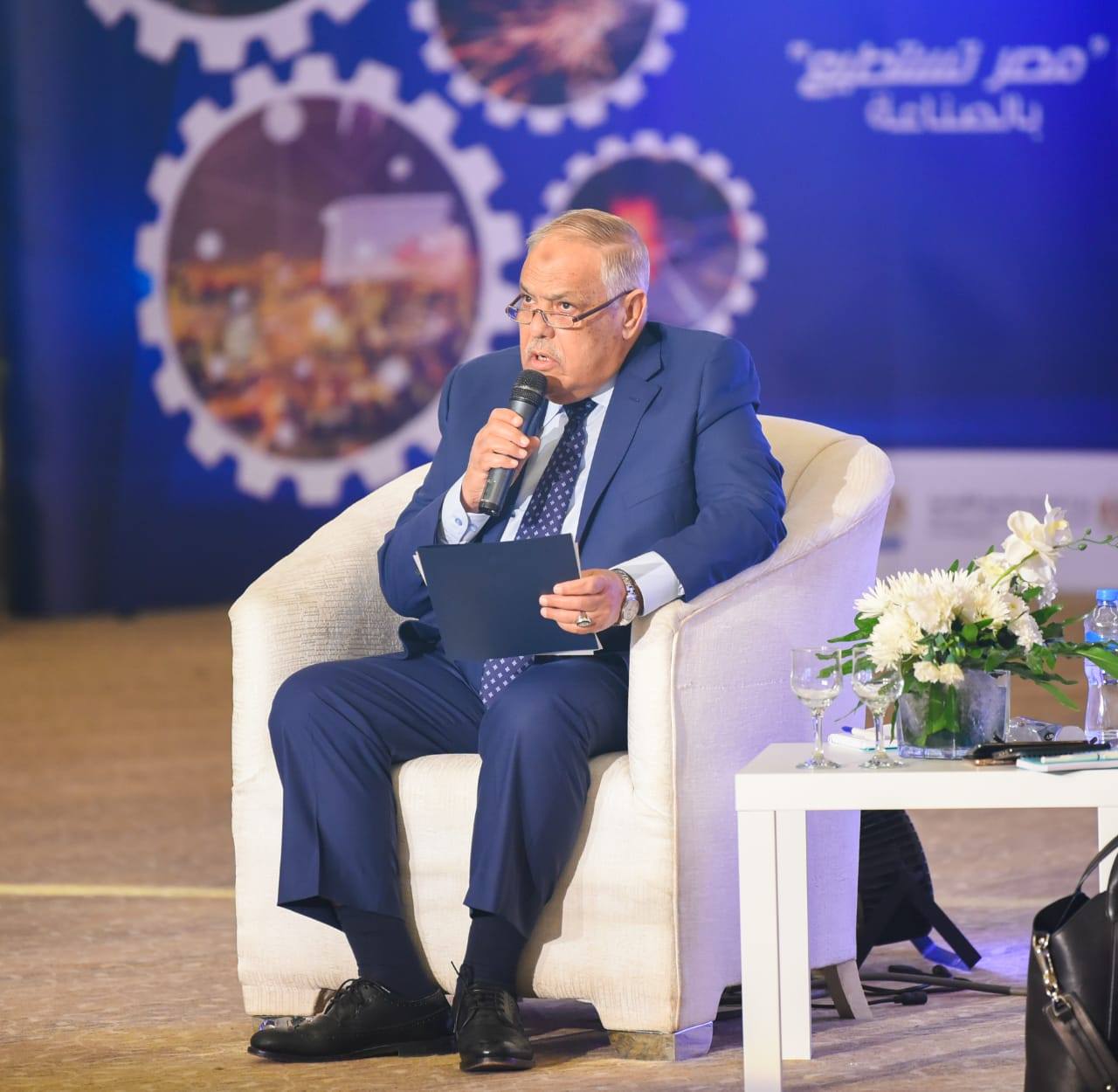 الفريق عبد المنعم التراث رئيس الهيئة العربية للتصنيع