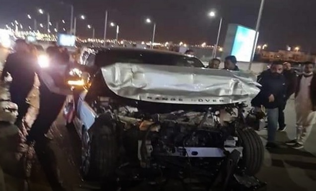 عمرو أديب يتعرض لحادث سير