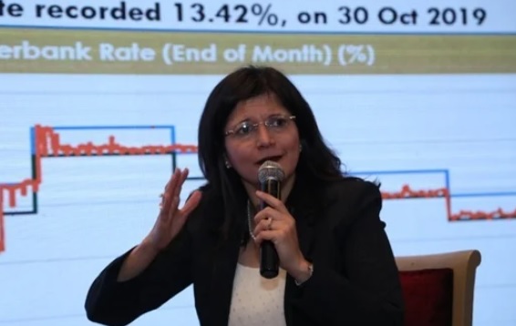 هبة الصيرفي مساعد رئيس البورصة المصرية