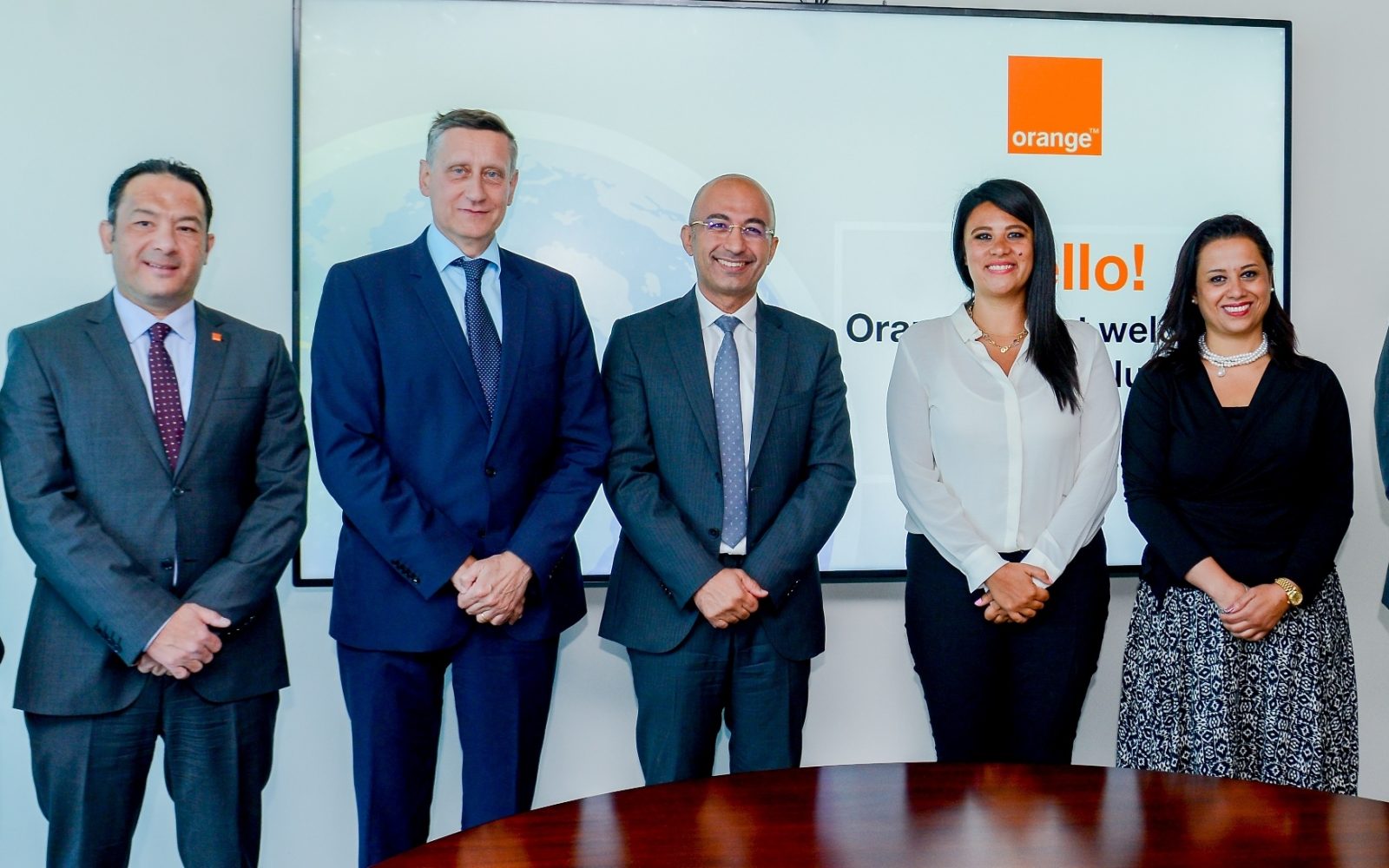 قيادات اورنج مصر والوكالة الالمانية للتعاون