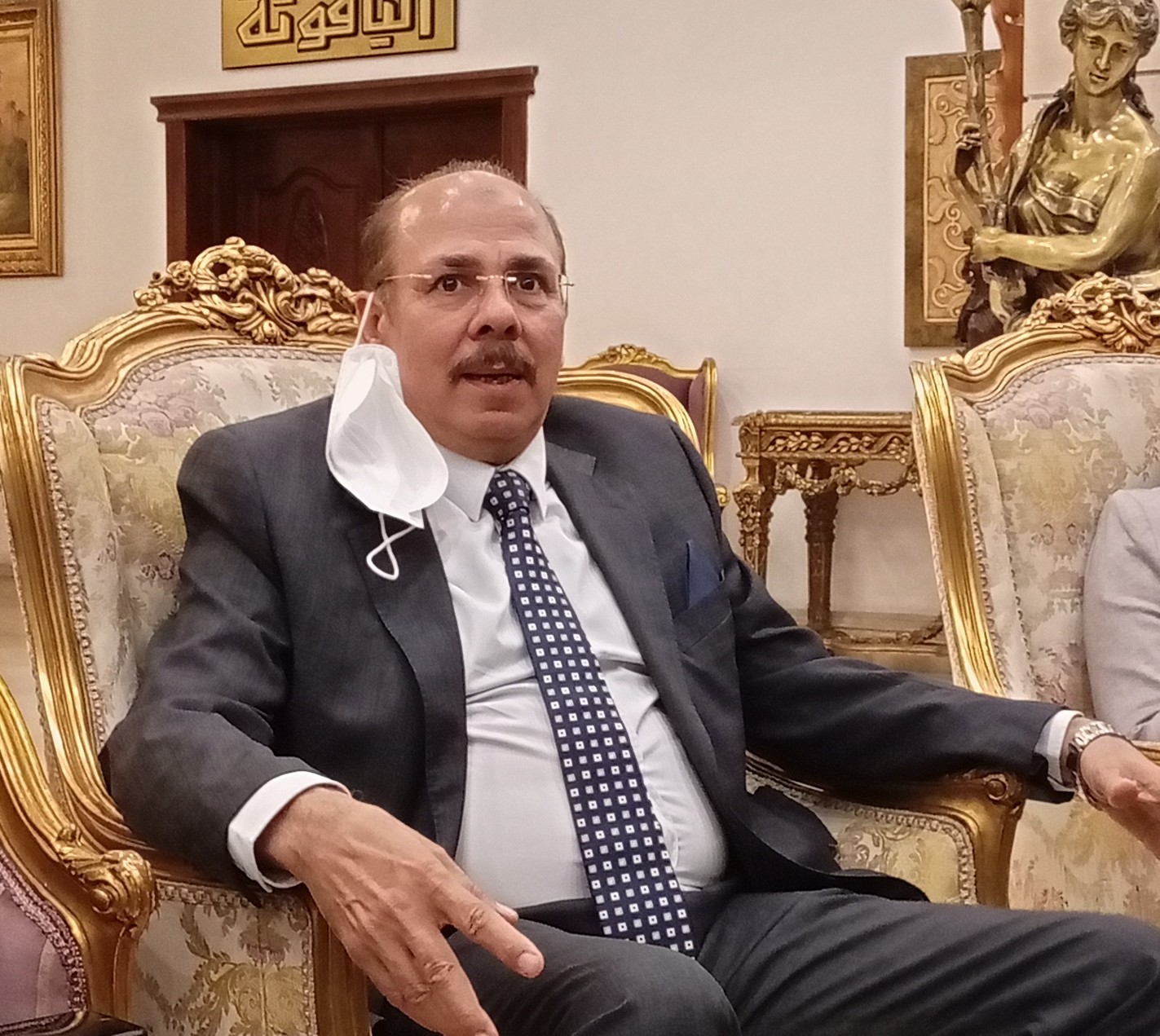 ماهر بيومي مدير عام شركة ميد كير-إيجيبت للمستلزمات الطبية