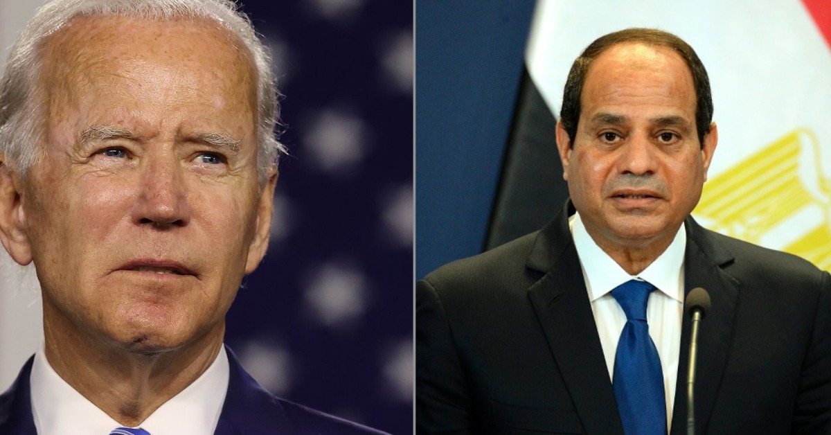 الرئيس السيسي -والرئيس الأمريكي جو بايدن