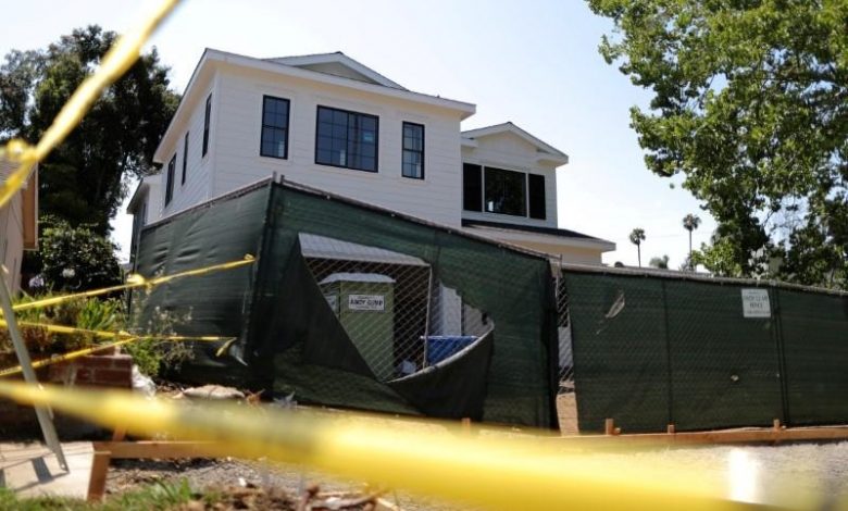 بناء المنازل في الولايات المتحدة