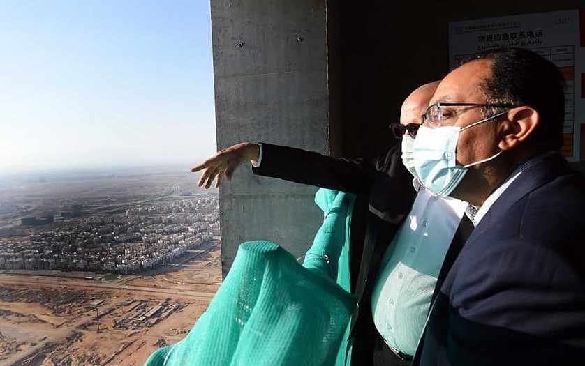 رئيس الوزراء يتفقد مشروعات العاصمة الإدارية الجديدة