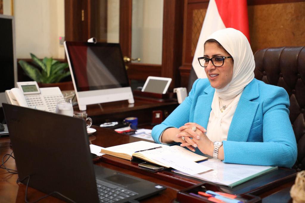 الدكتورة هالة زايد وزيرة الصحة والسكان