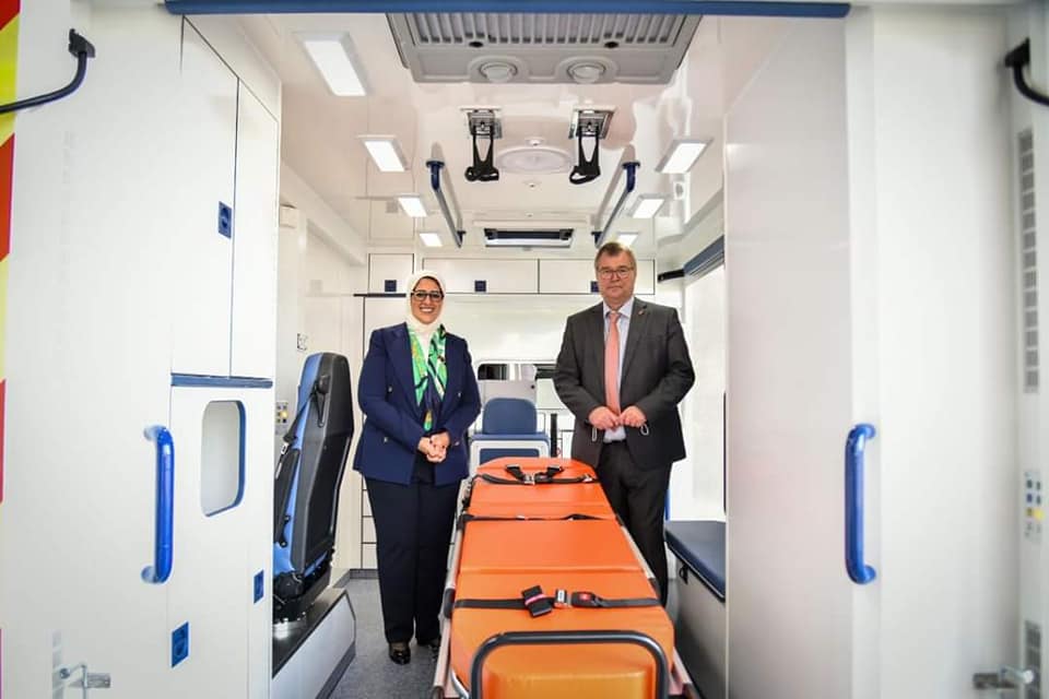 وزيرة الصحة