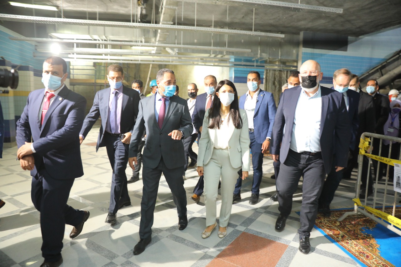 تفقد محطة مترو ماسبيرو