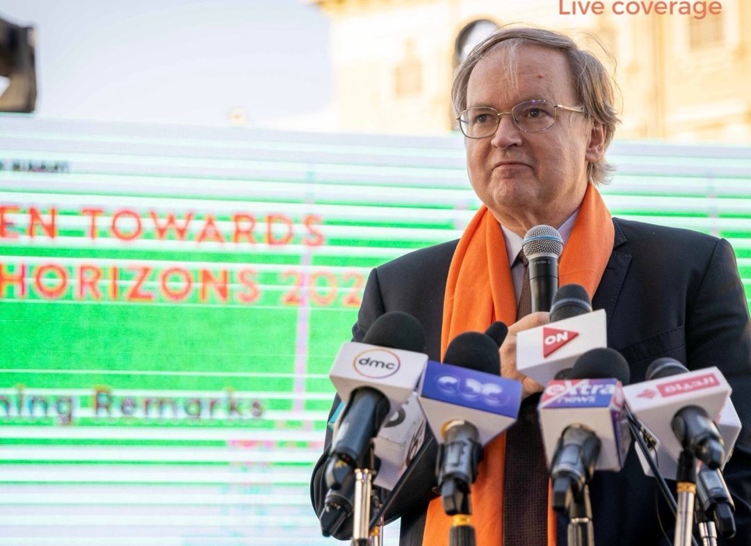 السفير كريستيان برجر رئيس وفد الاتحاد الأوروبي