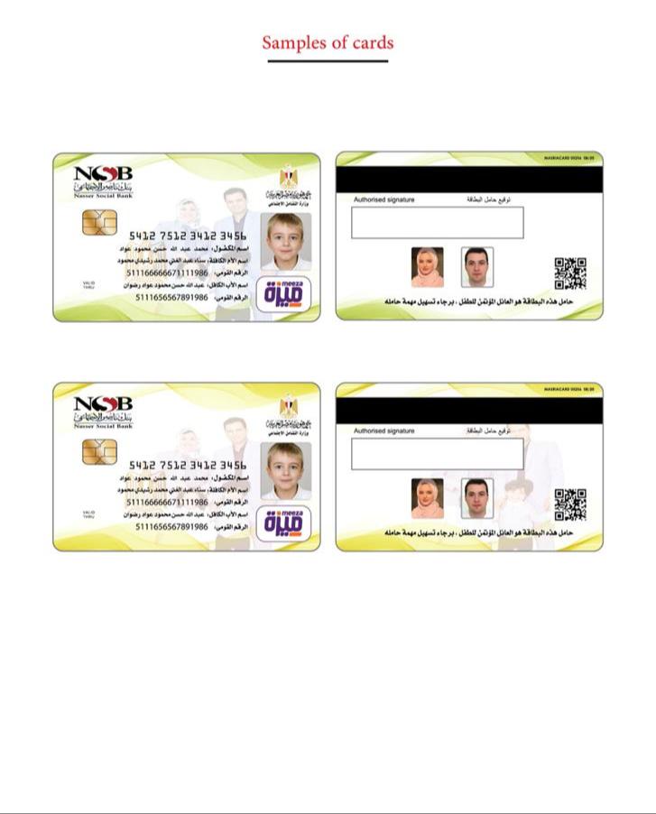 بطاقة الأسر البديلة