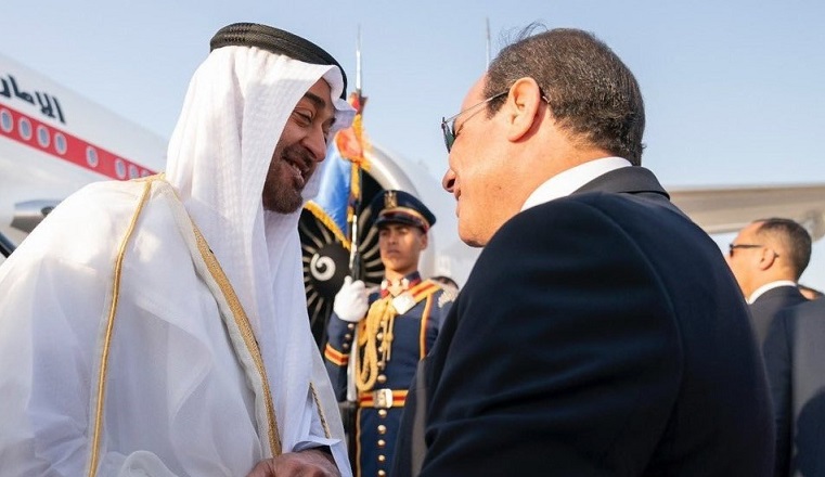 الرئيس السيسي والشيخ محمد بن زايد