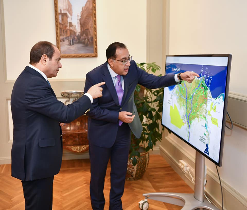 السيسي يتابع تطوير منظومة المصارف في الدلتا ومعالجة مياه الصرف الزراعي