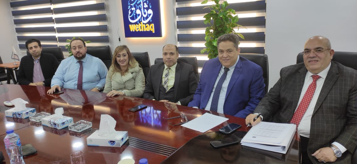 قيادات وثاق للتأمين في ندوة خاصة بـ«أموال الغد»