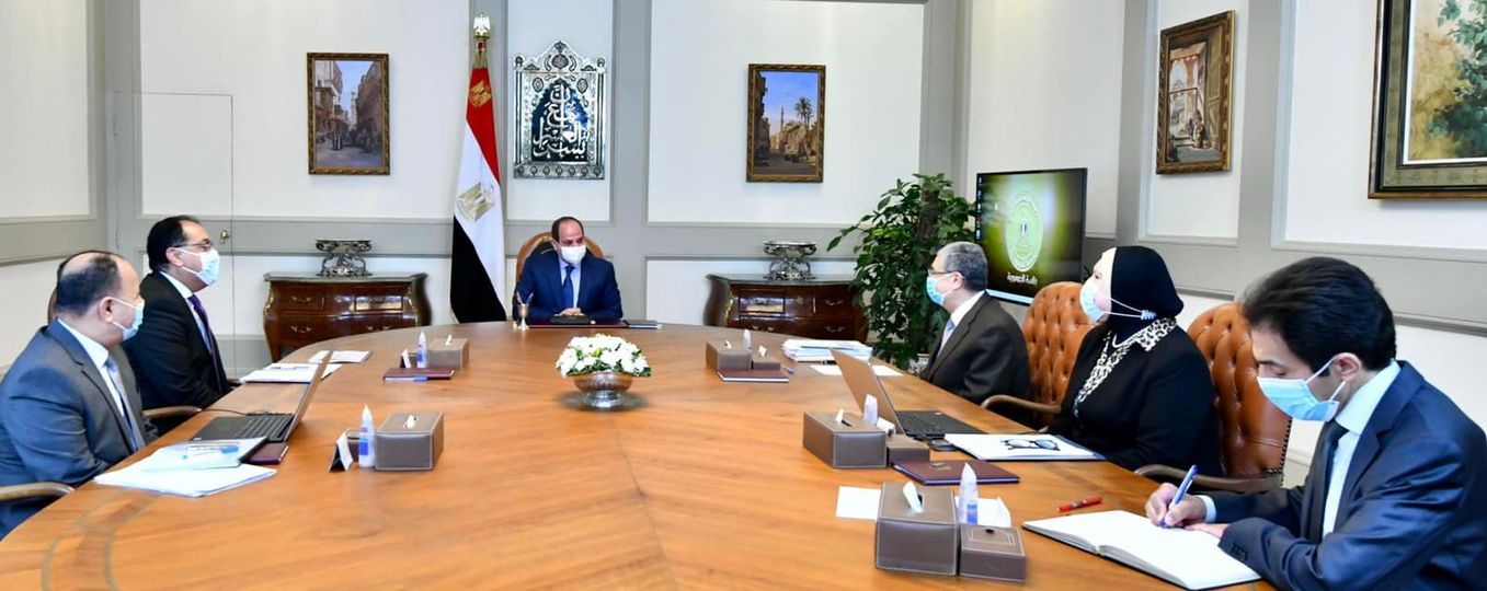 السيسي يوجه بالتنسيق بين الوزارات ومجتمع الأعمال لتعزيز الاعتماد على الصناعة