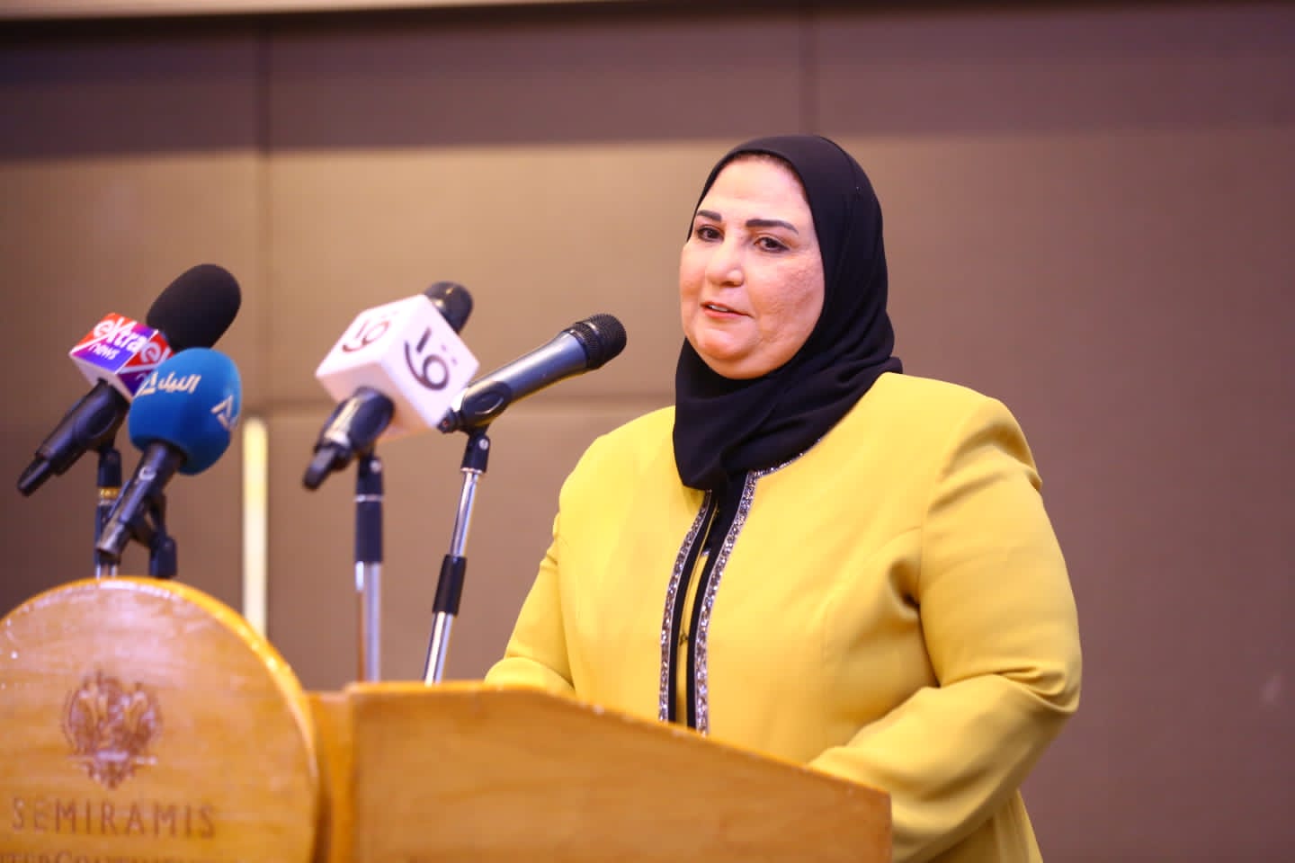 وزيرة التضامن