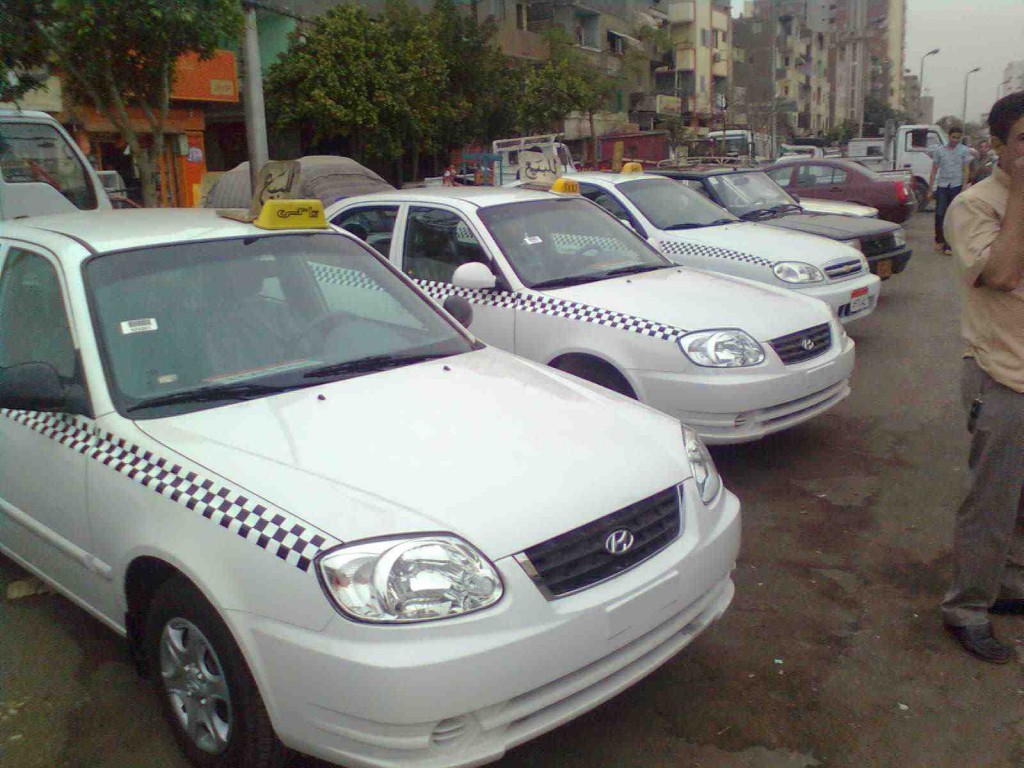 تعريفة التاكسي الأبيض