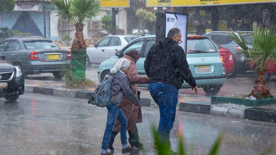 موجة باردة على مصر