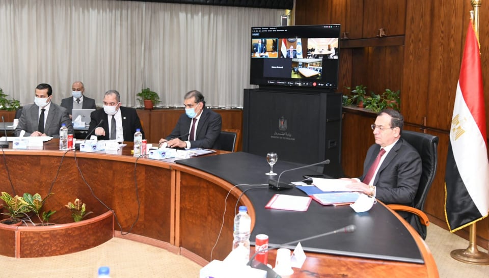 وزير البترول خلال الجمعية العمومية لشركة جابكو