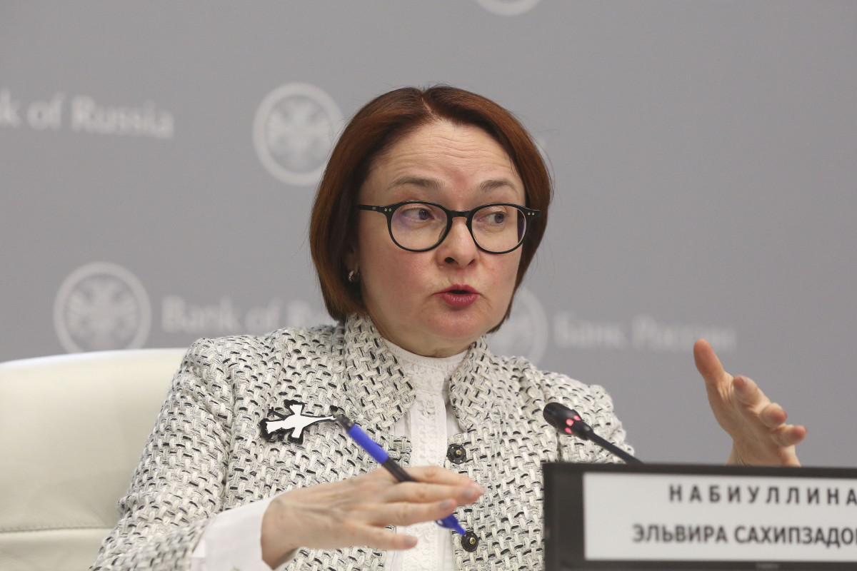 محافظ البنك المركزي الروسي