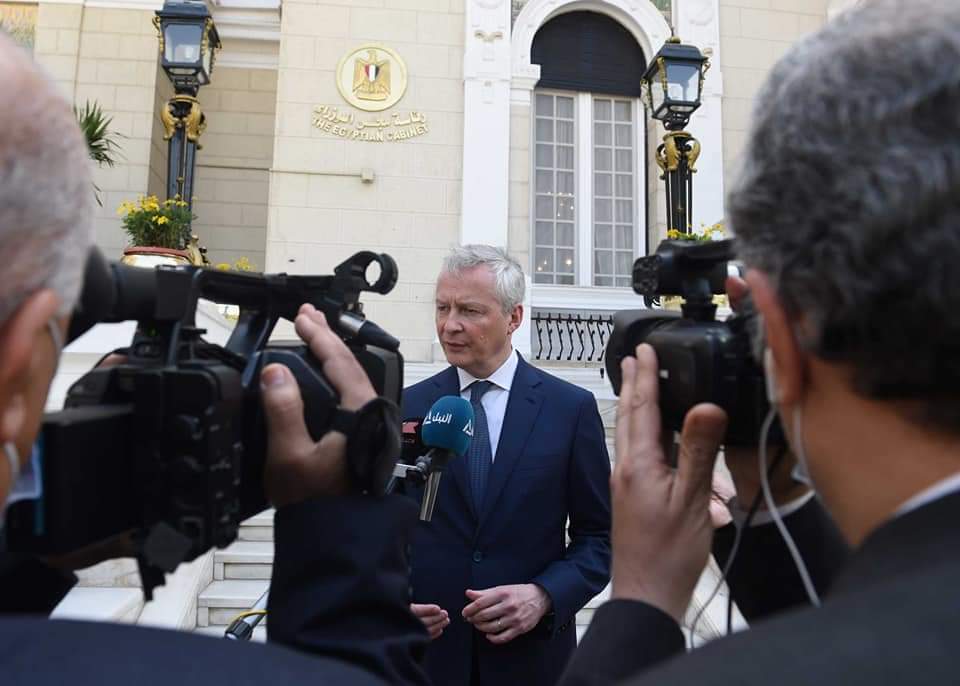 وزير المالية الفرنسي: وقعنا عقود خط مترو الأنفاق الجديد بالقاهرة