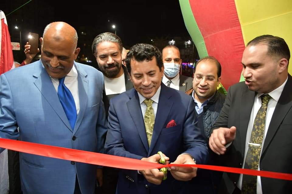 وزير الرياضة ومحافظ القاهرة يفتتحان الديوان الجديد لمديرية الشباب بالمحافظة