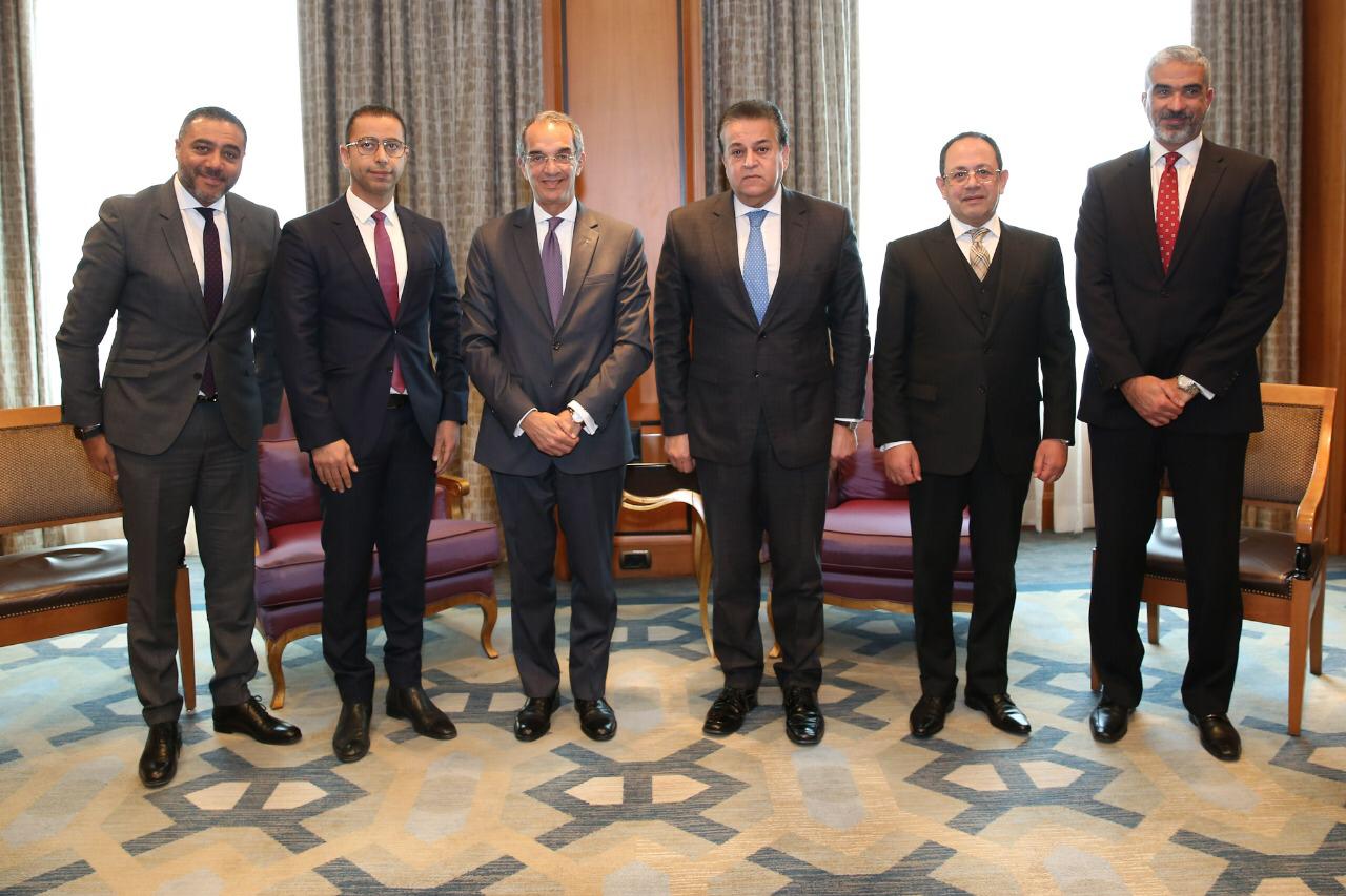 وزيرا التعليم العالي والاتصالات يشهدان إطلاق المرحلة الأولى من مشروع ميكنة المستشفيات الجامعية