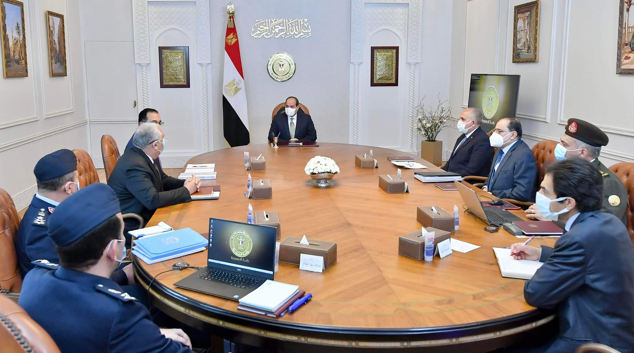 الرئيس السيسي يتابع تطورات تنفيذ المشروع القومي للإنتاج الزراعي «مستقبل مصر»