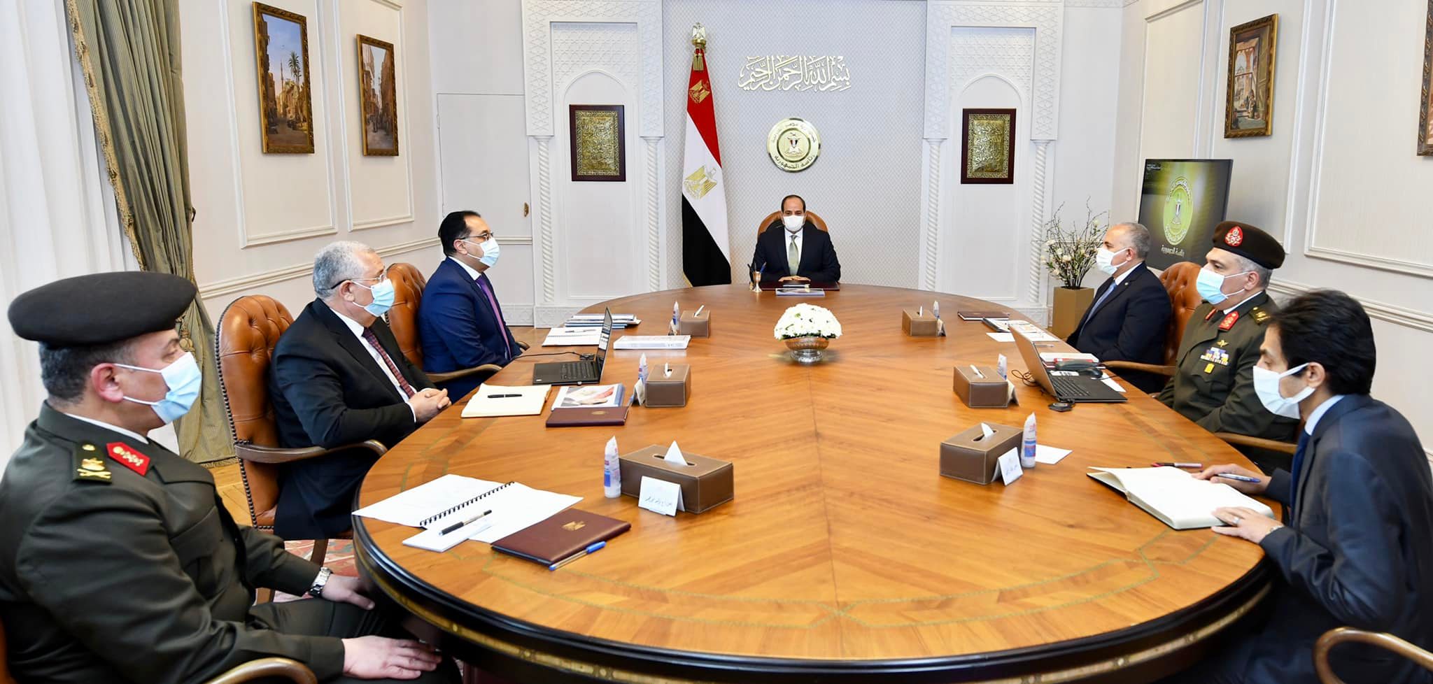 الرئيس السيسي يوجه بمنح حافز توريد إضافي لسعر أردب القمح المحلي