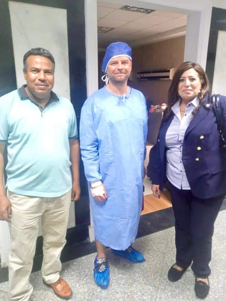 وزارة السياحة تتابع حالة مصابي حادث تصادم أتوبيس أبو سمبل/ أسوان