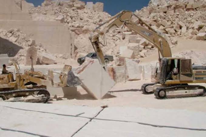 صادرات مواد محجرية