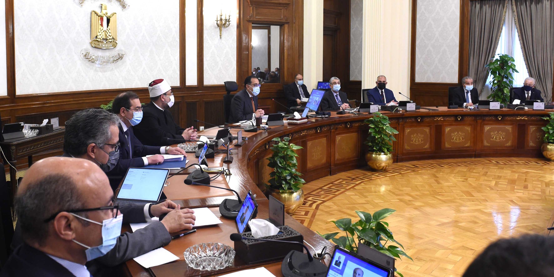 اجتماع مجلس الوزراء اليوم