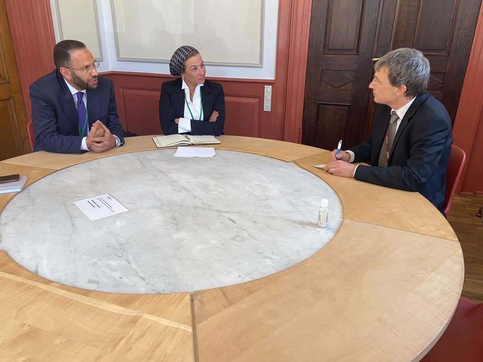 وزيرة البيئة تعقد إجتماعات ثنائية مع رئيس الوفد السويسرى ونظيرتها بالكونغو