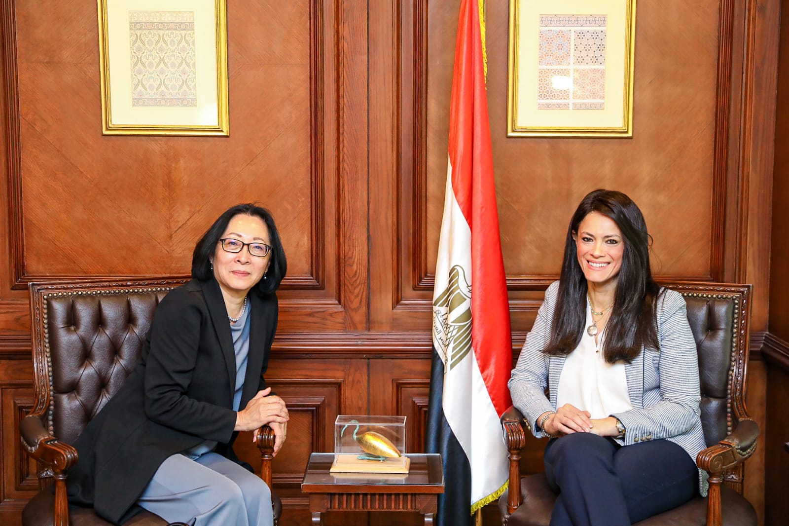 وزيرة التعاون الدولي