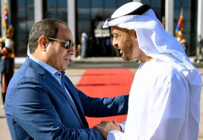 الرئيس السيسي يهنئ الشيخ محمد بن زايد