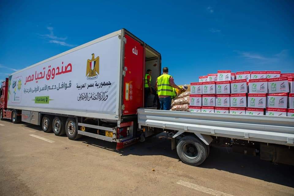 صندوق تحيا مصر: توفير 20 طن خضروات و22 طنا مواد غذائية جافة