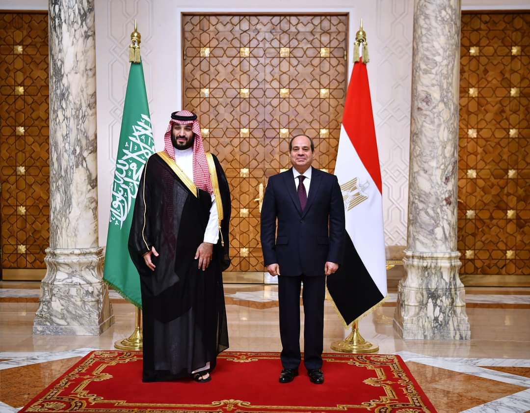 الرئيس السيسي يستقبل محمد بن سلمان