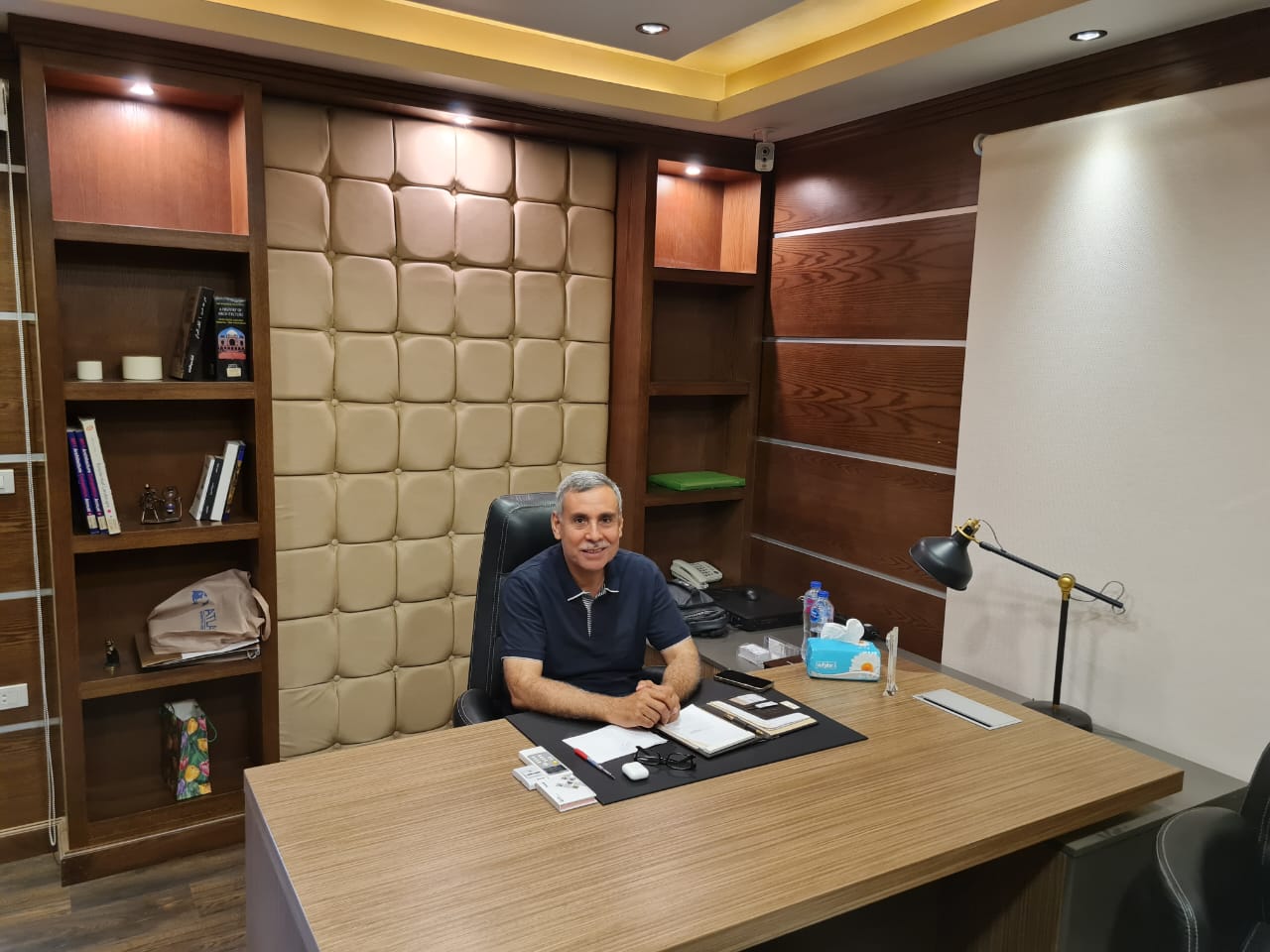 جمال السعودي رئيس شعبة الورق